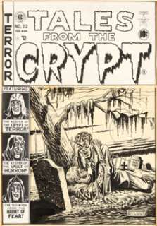 Al Feldstein Tales from the Crypt #22 Cover Original Art (EC, 1951).... | Heritage