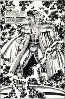 John Buscema and Scott Koblish Doom 2099 #39 Story Page 5 Original Art (Marvel Comics, 1996)....