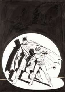 Jack Burnley Batman #9 Cover Re-Creation Illustration Original Art (1990).... | Heritage