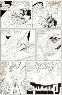 Marc Silvestri and Dan Green Uncanny X-Men #244 Story Page 21 Jubilee Original Art (Marvel, 1989). This -