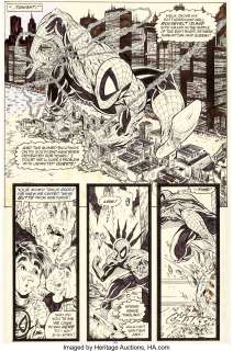 Todd McFarlane Amazing Spider-Man #328 Story Page 17 Original Art (Marvel, 1990). To call this page -
