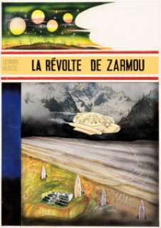 René Brantonne La Révolte de Zarmou #765 Couverture Originale (Editions Fleuve Noir, 1977)....