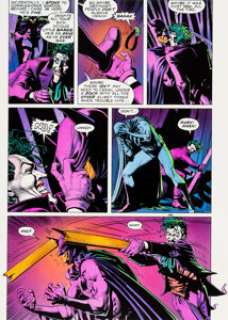 John Higgins Batman: The Killing Joke #nn Story Page 37 Color Production Art (DC Comics, 1988). The Joker -
