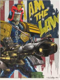 Mike Hadley - 2000 AD Judge Dredd, I Am The Law Mike Hadley 2000 AD Judge Dredd, I Am The Law