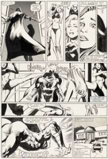 Sienkiewicz, Bill - Bill Sienkiewicz and Steve Mitchell Moon Knight #20 Story Page 12 Original Art (Marvel, 1982)....