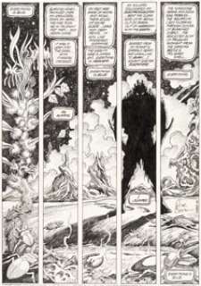 Veitch, Rick - Rick Veitch and Alfredo Alcala Swamp Thing #56 Story Page 1 Original Art (DC, 1987). ...