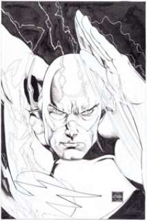 Van Sciver, Ethan - Ethan Van Sciver The Flash: Rebirth #6 Cover Original Art (DC, 2010)....