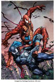 Bianchi, Simone - Simone Bianchi The Amazing Spider-Man #1 Variant Cover Original Art (Marvel, 2014)....