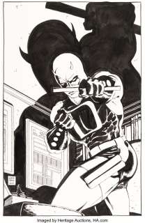 Sale, Tim - Tim Sale Daredevil: Yellow #1 Splash Page 24 Initial Version Original Art (Marvel, 2001)....