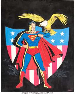 Ray, Fred | Fred Ray Superman #14 Cover Re-Creation Original Art (undated). ... | Heritage