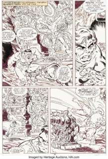 McFarlane, Todd - Todd McFarlane and Fred Fredericks The Incredible Hulk #332 Story Page 20 Original Art (Marvel, 1987)....