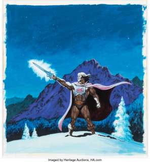 Norem, Earl - Earl Norem He-Man Painting Original Art (c.1985-88)....