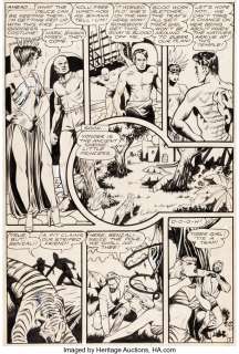 Baker, Matt | Matt Baker Fight Comics #50 Story Page 3 Original Art (Fiction House, 1947).... | Heritage