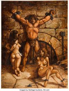 Easley, Jeff - Jeff Easley - Conan Commission Painting Original Art (1979)....