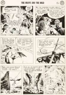 Kubert, Joe | Joe Kubert Brave and the Bold #14 Viking Prince Story Page 5 Original Art (DC, 1957).... | Heritage
