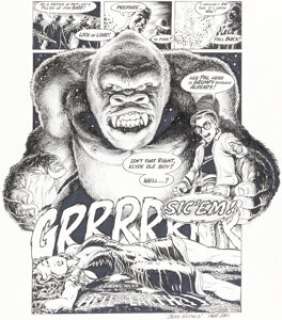 Root, Budd - Budd Root Cavewoman: Pangaean Sea #2 Story Page 21 Original Art (Basement, 2001)....