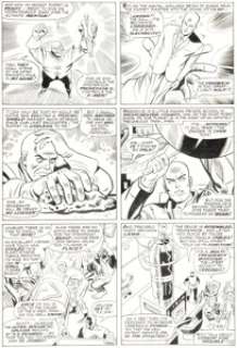 Roth, Werner | Werner Roth and Dick Ayers The X-Men #27 Story Page 9 Original Art (Marvel, 1966).... | Heritage