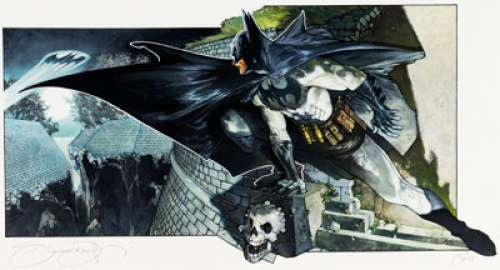Bianchi, Simone | Simone Bianchi Lucca Comics and Games 2018 Batman Poster Illustration Original Art (2017).... | Heritage