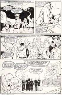 Ross, Dave - Dave Ross and Mike Gustovich Last Days of the Justice Society Special #1 Story Page 17 Original Art (DC, 1986)....