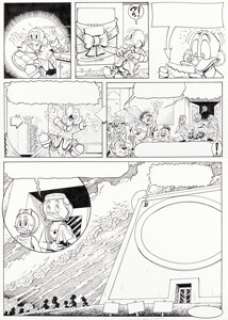 Rosa, Don | Don Rosa Anders And & Co. [Donald Duck & Company] #1994-15 Story Page 24 Uncle Scrooge Original Art (Egmont, 1994)... (Total: 2 Items) | Heritage