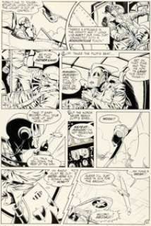 Dave Stevens The Rocketeer Special Edition #1 Story Page 10 Original Art (Eclipse, 1984).