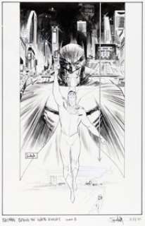 Sean Gordon Murphy Batman: Beyond the White Knight #8 Variant Cover Original Art (DC, 2023). (Total: 3 Original Art)
