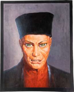 Jaroslav Gebr Original Promotional Painting of the "Double-Eyed Man" for Ripley’s Believe It or Not (ca.1970s). | Heritage