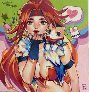 Rian Gonzales - red monika from battle chasers