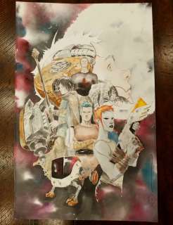 Dustin Nguyen - ASCENDER cover 12 original art