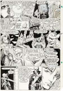 Arthur Adams, Whilce Portacio, and Scott Williams Longshot #5 Story Page 16 Original Art (Marvel, 1986).