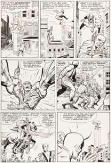 Jack Kirby and Chic Stone The Avengers #6 Story Page 22 Original Art (Marvel, 1964). | Heritage