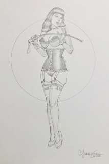 Giovanna Casotto | Giovanna Casotto - Illustrazione originale a matita #1 | Catawiki