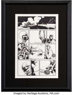 Richard Corben - Hellboy: Makoma #2 Story Page 6 Original Art (Dark Horse, 2006). | Heritage