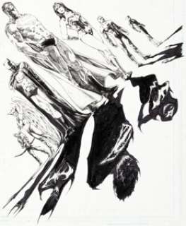 Shane Davis Justice League of America #30 Cover Original Art (DC, 2009).