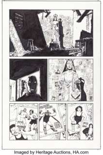 Richard Corben Hellboy in Mexico Story Page 3 Original Art (Dark Horse, 2010). | Heritage