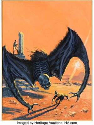 Vic Prezio Creepy #28 Cover Painting Original Art (Warren, 1969).