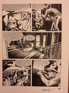 Bianchini, Marco - Tavola originale - Tex n. 577 "Il vecchio di mezzanotte" | Catawiki