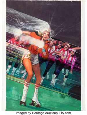 Bill Sienkiewicz Dazzler #35 Cover Original Art (Marvel, 1984).