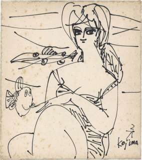 Ko Kojima Hand-Drawn Shikishi | Mandarake (Big Web)