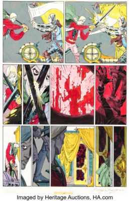P. Craig Russell Epic Illustrated #4 Elric "The Dreaming City (Part II)" Story Page 7 Original Art (Marvel/Epic, 1980). | Heritage