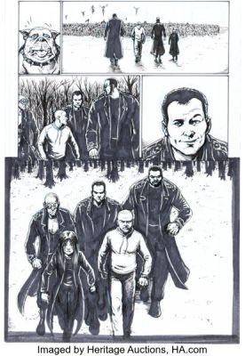 Darick Robertson The Boys #29 Story Page 14 Original Art (Dynamite Entertainment, 2009). | Heritage