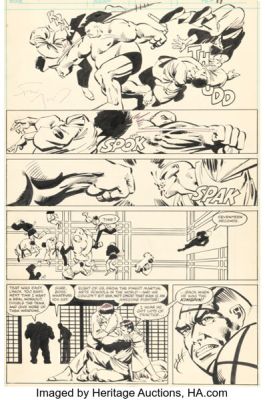 Frank Miller and Klaus Janson Daredevil #170 Kingpin Story Page 8 Original Art (Marvel, 1981). | Heritage