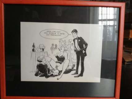 Leone Frollo | Risatissime - Leone Frollo - tavola originale - - Exemplaire unique - (1984) | Catawiki