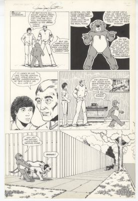Boris the Bear #6 pg 21 Original Comic Art James Dean Smith | Neat Stuff Vault