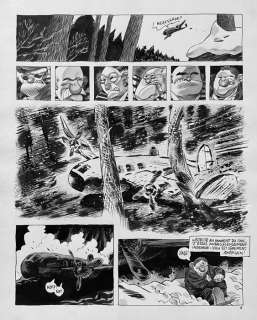 Larcenet | Larcenet, Manu - Planche originale - Bill Baroud T1 - Espion - (1997) | Catawiki