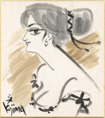 Ko Kojima Hand-Drawn Color Shikishi | Mandarake (Big Web)