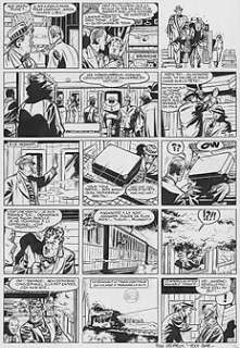 Paape | Paape, Eddy - Planche originale - Valhardi T3 - Le Château Maudit - (1953) | Catawiki