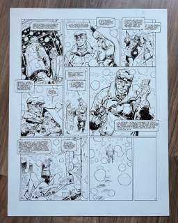 Parras, Antonio - Planche originale - Le Lièvre de Mars T2 - P 15 - (1994) | Catawiki