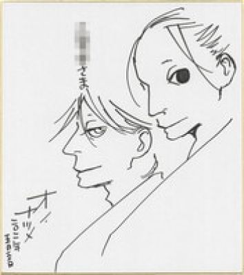 Natsume Ono Hand-Drawn Shikishi "House of Five Leaves" | Mandarake (Big Web)