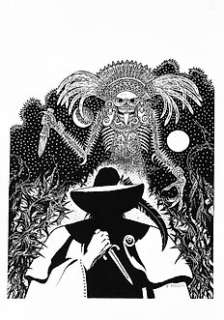 Breccia, Enrique - 1 Original cover - Alvar Mayor